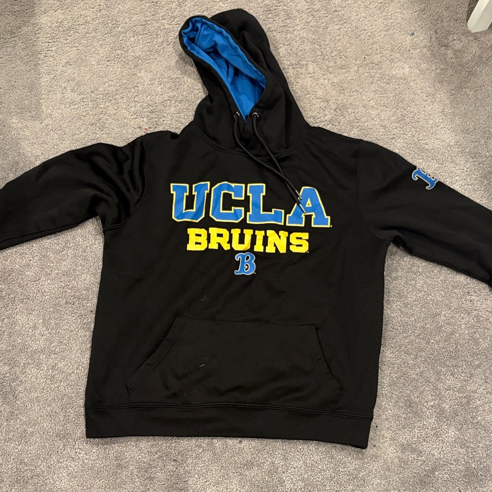 Colosseum Black and Blue UCLA Bruins Hoodie